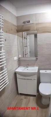 Łazienka w obiekcie PrzyLądek 30