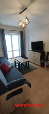 Telewizja i/lub zestaw kina domowego w obiekcie PrzyLądek 30