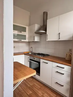 Kuchnia lub aneks kuchenny w obiekcie City Center - central apartment Kazimierza Wielkiego