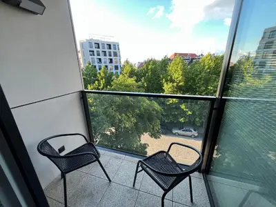 Balkon lub taras w obiekcie Apartament 60