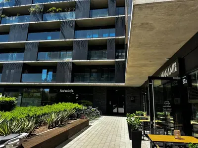 Budynek, w którym mieści się apartament