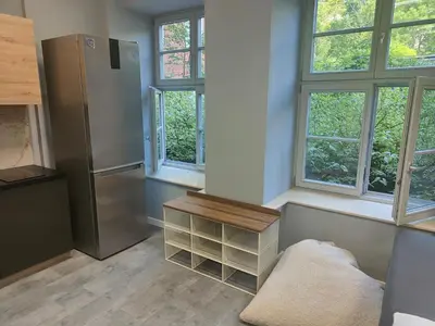 Kuchnia lub aneks kuchenny w obiekcie Apartament Grey 2