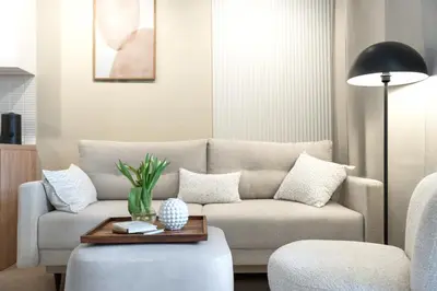 Część wypoczynkowa w obiekcie Hillhouse by MW Estates Self Check-in 24h