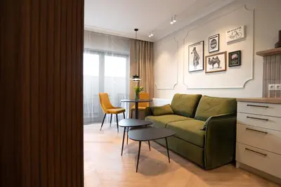 Część wypoczynkowa w obiekcie Hillhouse by MW Estates Self Check-in 24h