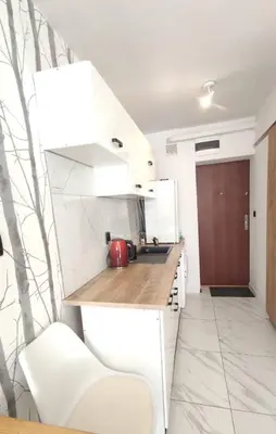 Kuchnia lub aneks kuchenny w obiekcie Aparttrans Wroclaw Old Town Studio