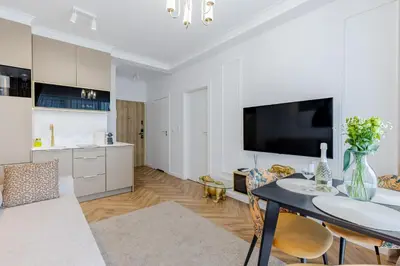 Kuchnia lub aneks kuchenny w obiekcie Apartament Cavalli