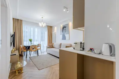 Kuchnia lub aneks kuchenny w obiekcie Apartament Cavalli