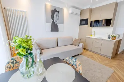 Kuchnia lub aneks kuchenny w obiekcie Apartament Cavalli