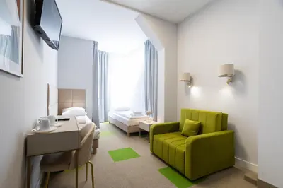 Część wypoczynkowa w obiekcie Moon ApartHotel