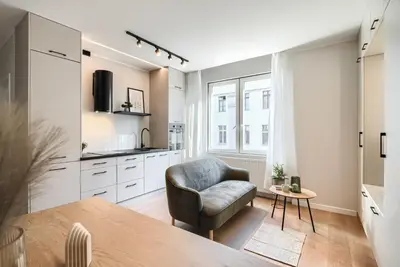 Część wypoczynkowa w obiekcie Stawowa Apartment - Self Check-In 20h