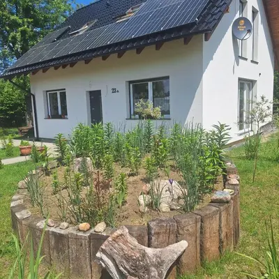 Ogród w obiekcie Wiejski Zakątek