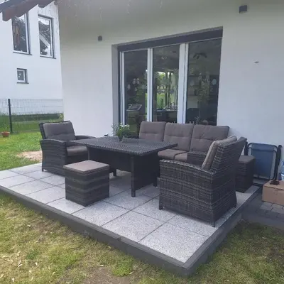 Część wypoczynkowa w obiekcie Wiejski Zakątek