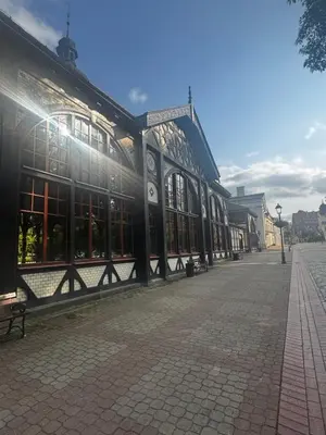 Budynek, w którym mieści się apartament