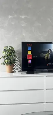 Telewizja i/lub zestaw kina domowego w obiekcie Apartament Chełmiec przy Szczawnie-Zdrój