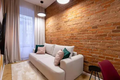 Część wypoczynkowa w obiekcie Comfy Modern Apart in Old Town Parking ProperUNIT