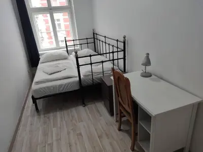 Łóżko lub łóżka w pokoju w obiekcie Botanic Garden Private Room