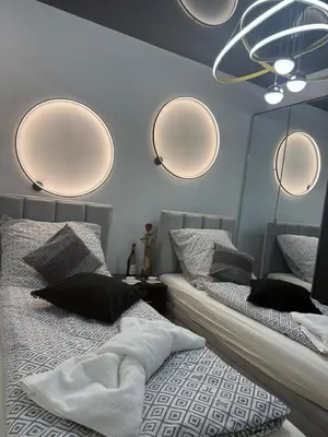 Łóżko lub łóżka w pokoju w obiekcie Sapore Dream STUDIO 3