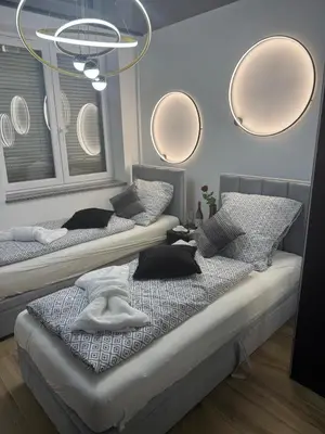 Łóżko lub łóżka w pokoju w obiekcie Sapore Dream STUDIO 3