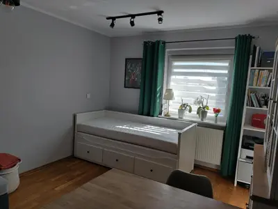 Łóżko lub łóżka w pokoju w obiekcie Szybkie nocowanie