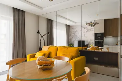 Część wypoczynkowa w obiekcie Prestige Apartments 4