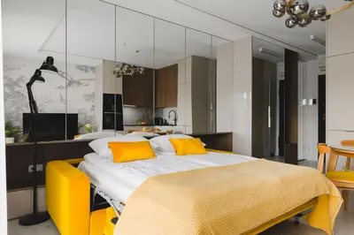 Łóżko lub łóżka w pokoju w obiekcie Prestige Apartments 4