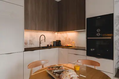 Kuchnia lub aneks kuchenny w obiekcie Prestige Apartments 4