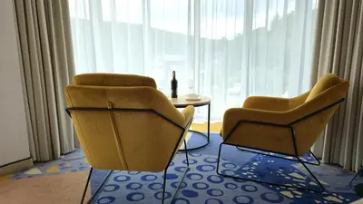 Część wypoczynkowa w obiekcie Apartament - White Pearl - Biała Perła - Czarna Góra
