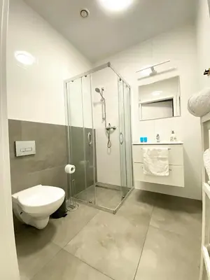 Łazienka w obiekcie Apartimento Hydral Stilo