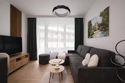 Część wypoczynkowa w obiekcie INA Rent - Apartamenty Mieszczanska