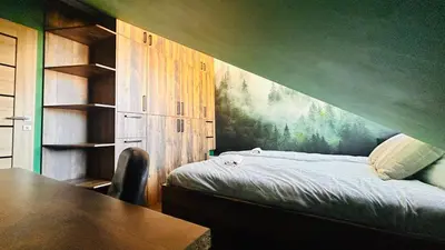 Łóżko lub łóżka w pokoju w obiekcie Apartament Słoneczny 15