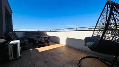 Balkon lub taras w obiekcie Apartament Słoneczny 15