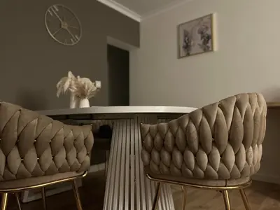 Część wypoczynkowa w obiekcie Apartament Origami - IDEALNY- ocena gości