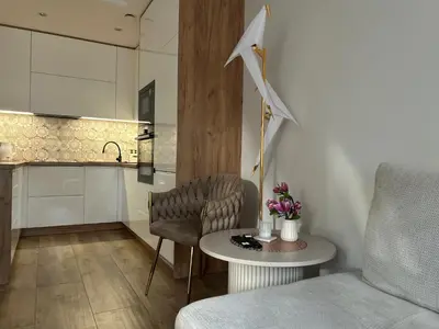 Kuchnia lub aneks kuchenny w obiekcie Apartament Origami - IDEALNY- ocena gości