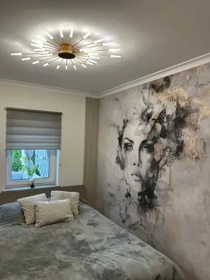 Łóżko lub łóżka w pokoju w obiekcie Apartament Origami - IDEALNY- ocena gości