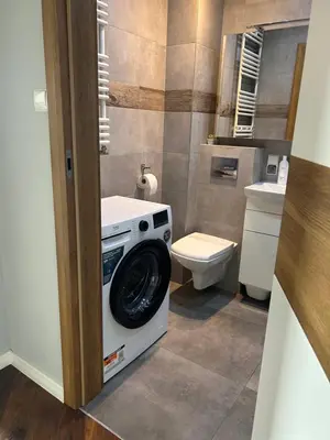 Łazienka w obiekcie Apartament Podzamcze Blankowa