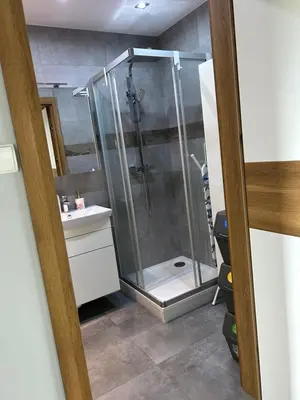 Łazienka w obiekcie Apartament Podzamcze Blankowa