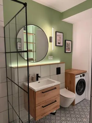 Łazienka w obiekcie Apartament z wielkim tarasem Kłodzko ul Letnia
