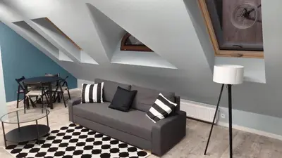 Część wypoczynkowa w obiekcie Apartament Chabrowy