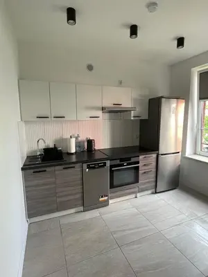 Kuchnia lub aneks kuchenny w obiekcie Apartament 4 Wolności