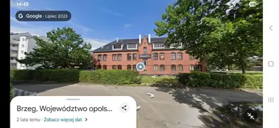 Budynek, w którym mieści się apartament
