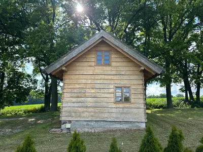 Budynek, w którym mieści się dom wakacyjny
