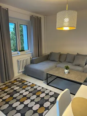 Część wypoczynkowa w obiekcie Apartament Piastowska