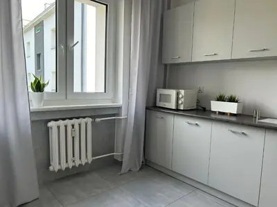 Kuchnia lub aneks kuchenny w obiekcie Apartament Piastowska