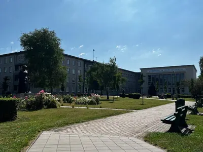 Ogród w obiekcie Dom Studencki Rubin