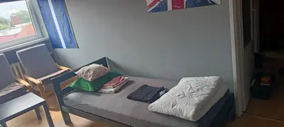 Łóżko lub łóżka w pokoju w obiekcie Apartament Asmodeusz