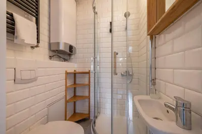 Łazienka w obiekcie RentPlanet - Studio Rynek Ratusz