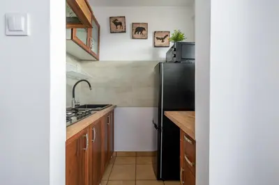 Kuchnia lub aneks kuchenny w obiekcie RentPlanet - Studio Kazimierza Wielkiego