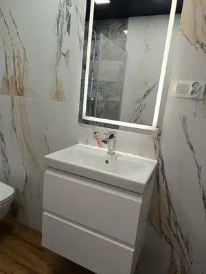Łazienka w obiekcie Loft Apartments Bielawa 