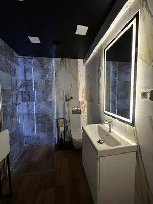 Łazienka w obiekcie Loft Apartments Bielawa 