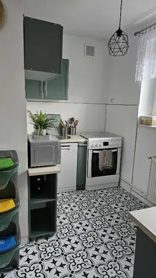 Kuchnia lub aneks kuchenny w obiekcie Apartament RYŚ Polanica Zdrój